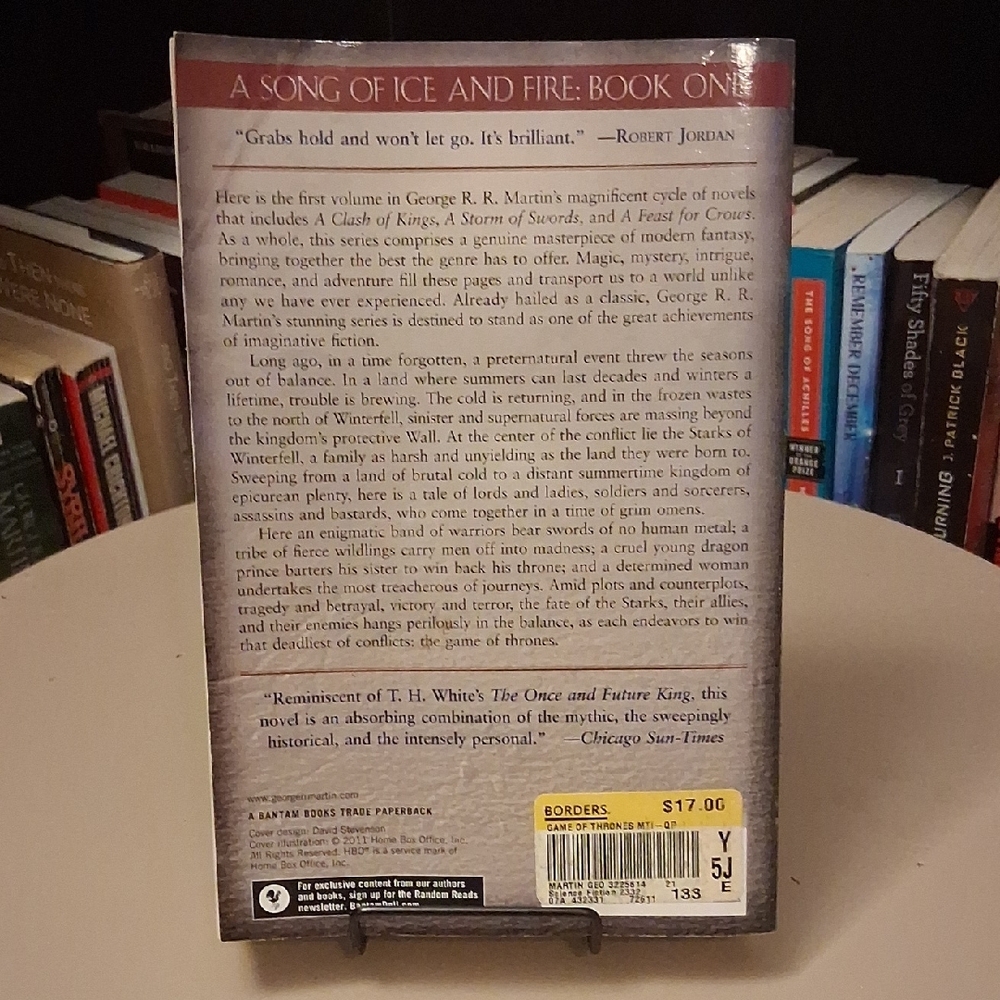 Game of Thrones Book by George R.R. Martin - Picture 2 of 3